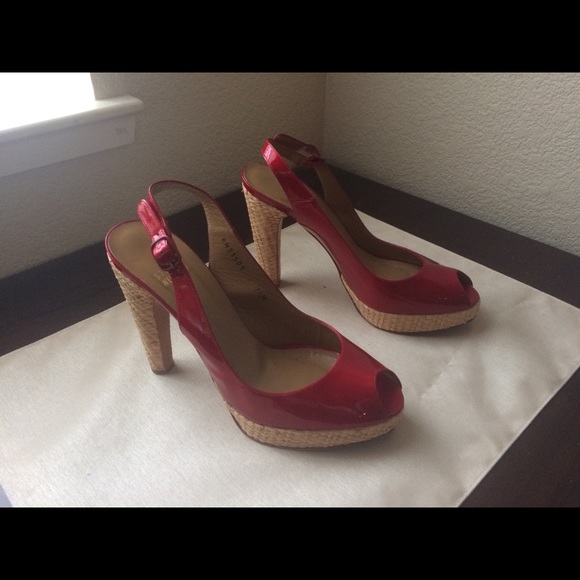 Stuart Weitzman slingback heels - Picture 1 of 5